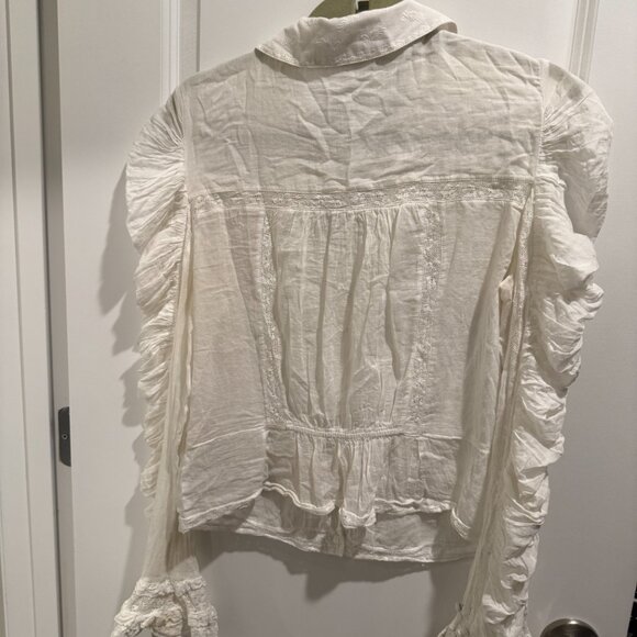 Free People Ruffle Blouse - Picture 2 of 2
